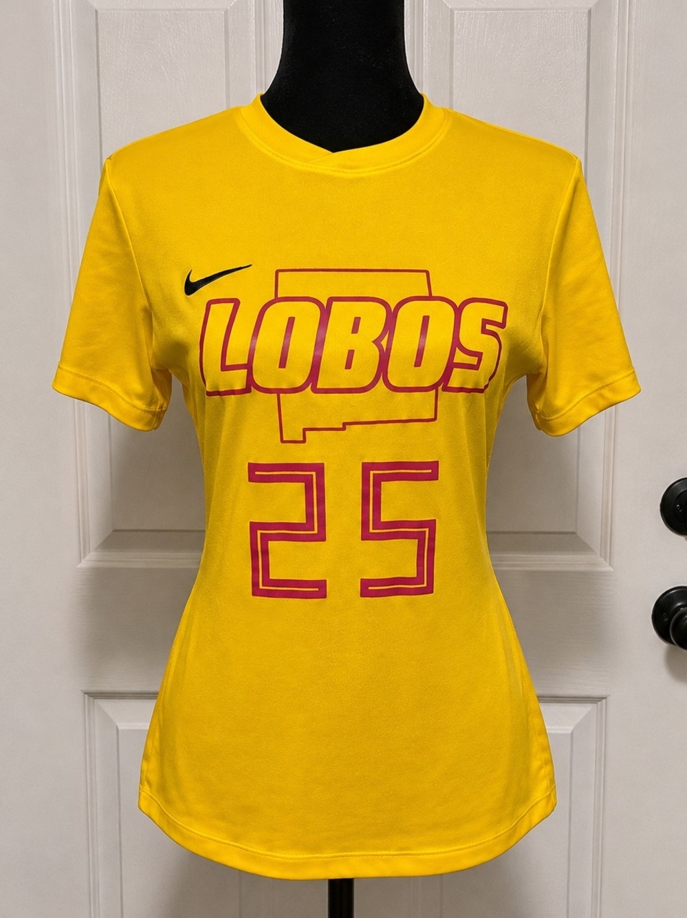 Nike UNM Lobos #25 Dri-FIT Athletic Jersey Shirt Size Small